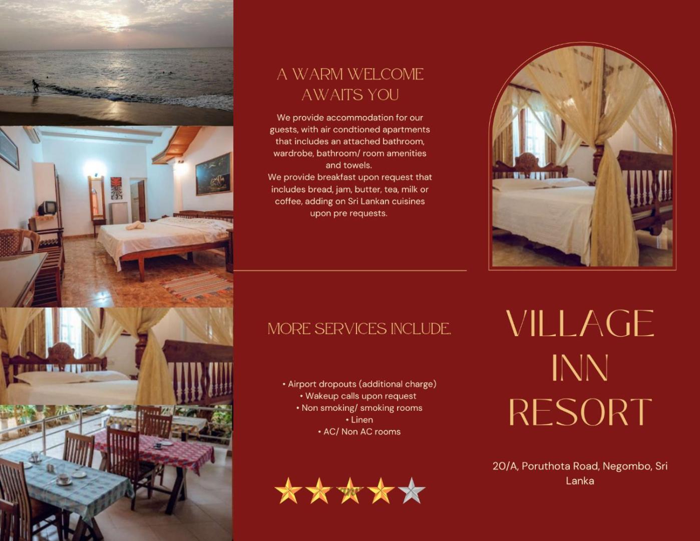 Village Inn Resort Негомбо Екстериор снимка